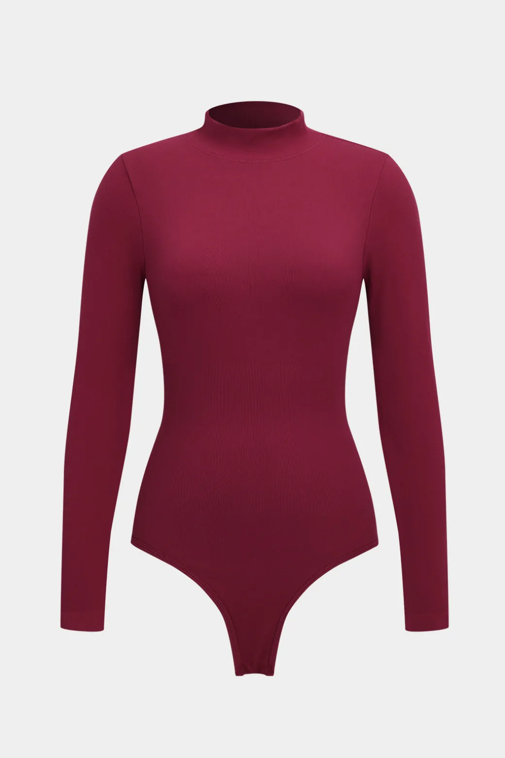 Best Sale Basic Ribbed Long Sleeve Shapewear Lingerie & Sleepwear