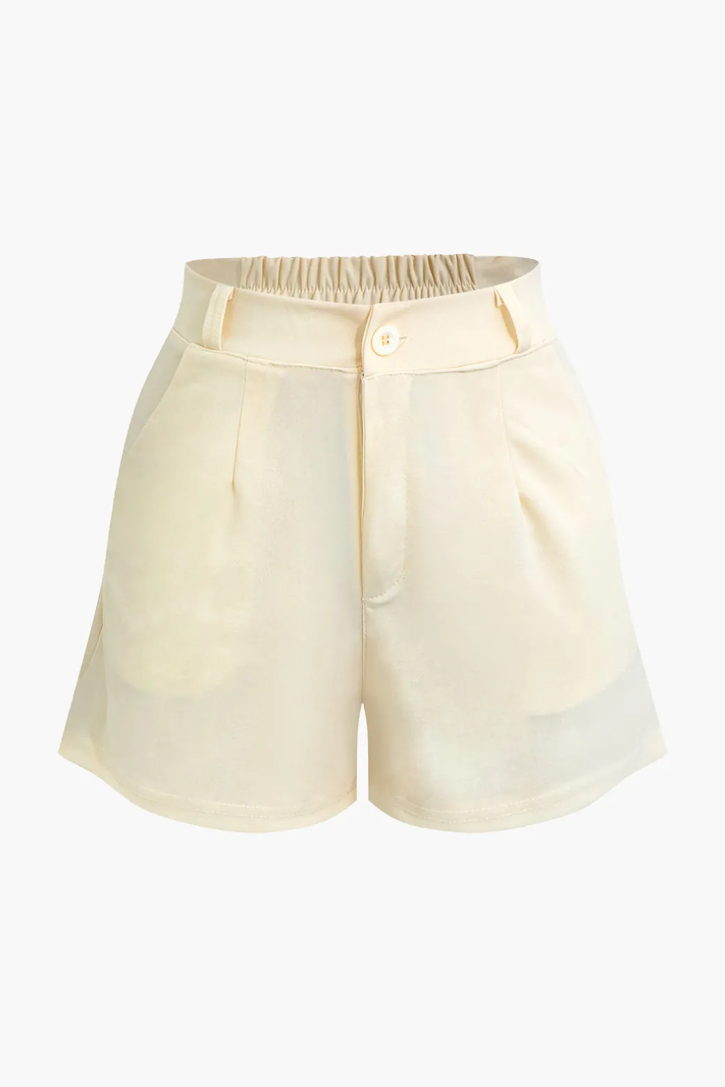 Cheap Basic Solid Shorts Shorts