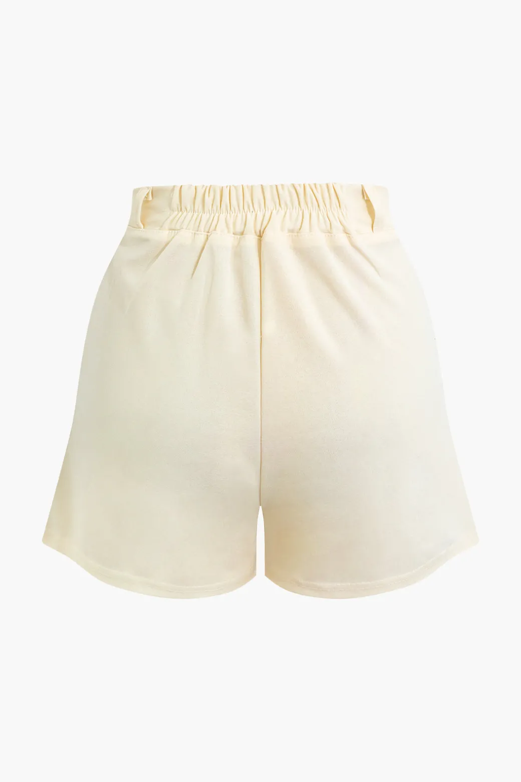 Cheap Basic Solid Shorts Shorts