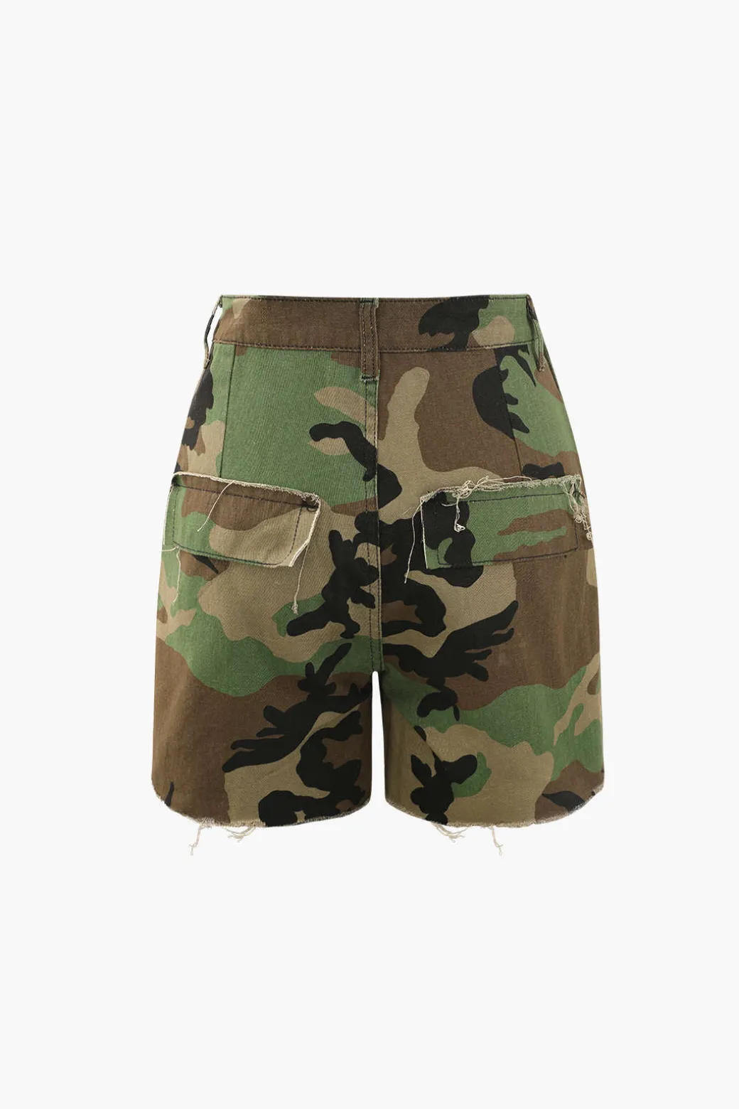 Best Camo Destroyed Cargo Shorts Cargo Pants | Shorts