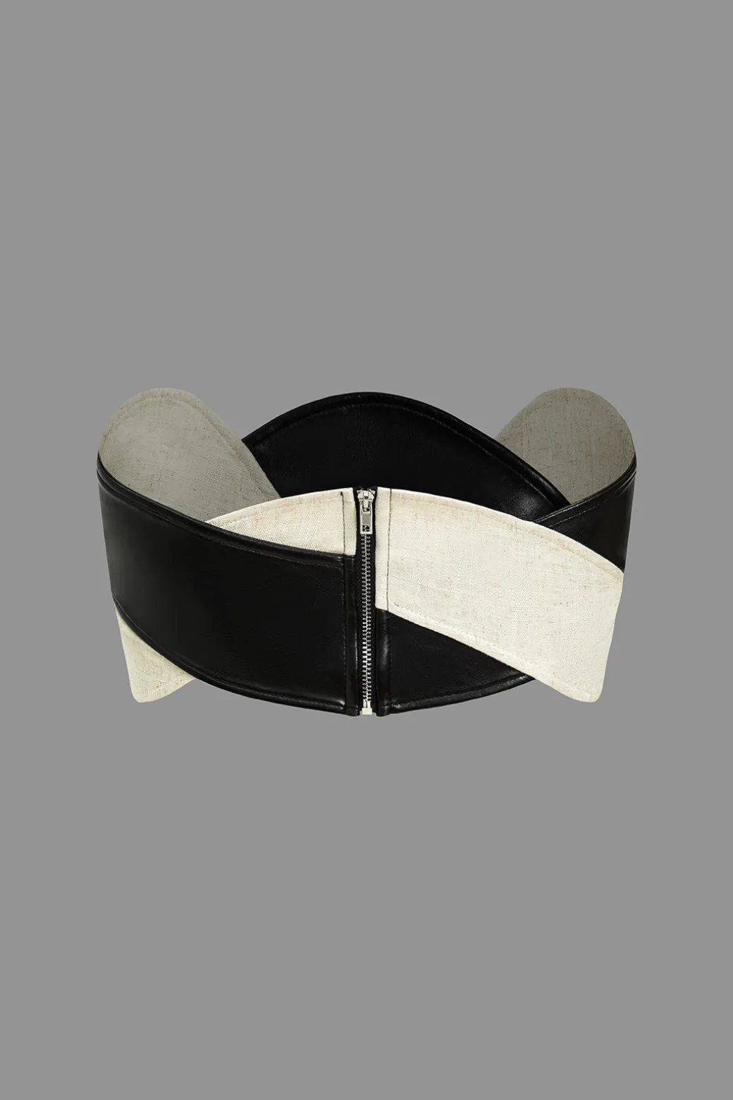 Online Color Block Patchwork Asymmetrical Design Tube Top Tube Tops