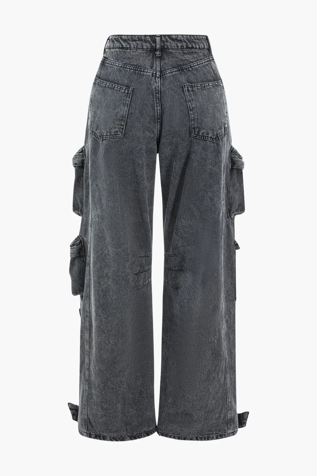 Flash Sale Denim Pocket Button Jeans Jeans