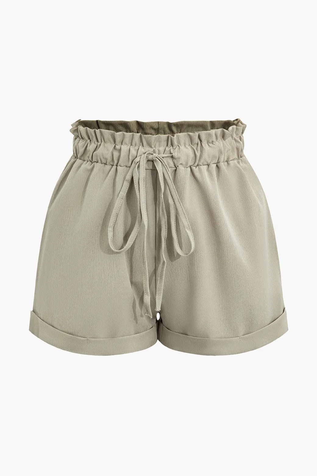 Best Sale Drawstring Rolled Hem Shorts Shorts