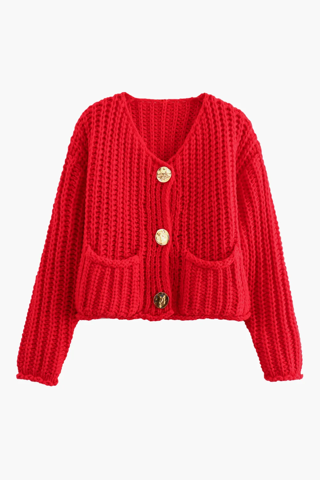 Best Knit Button Pocket Cardigan Knitwear | Outerwear