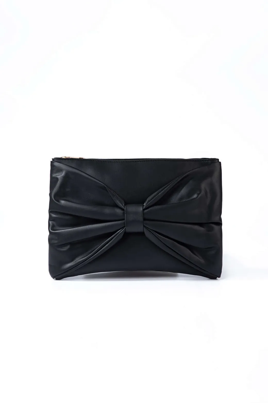 Best Sale Leather Bow Clutch Bag Bags