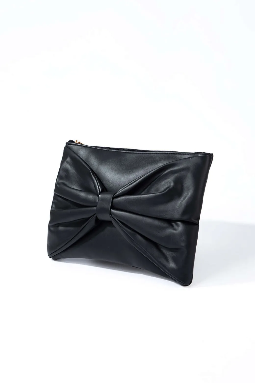 Best Sale Leather Bow Clutch Bag Bags