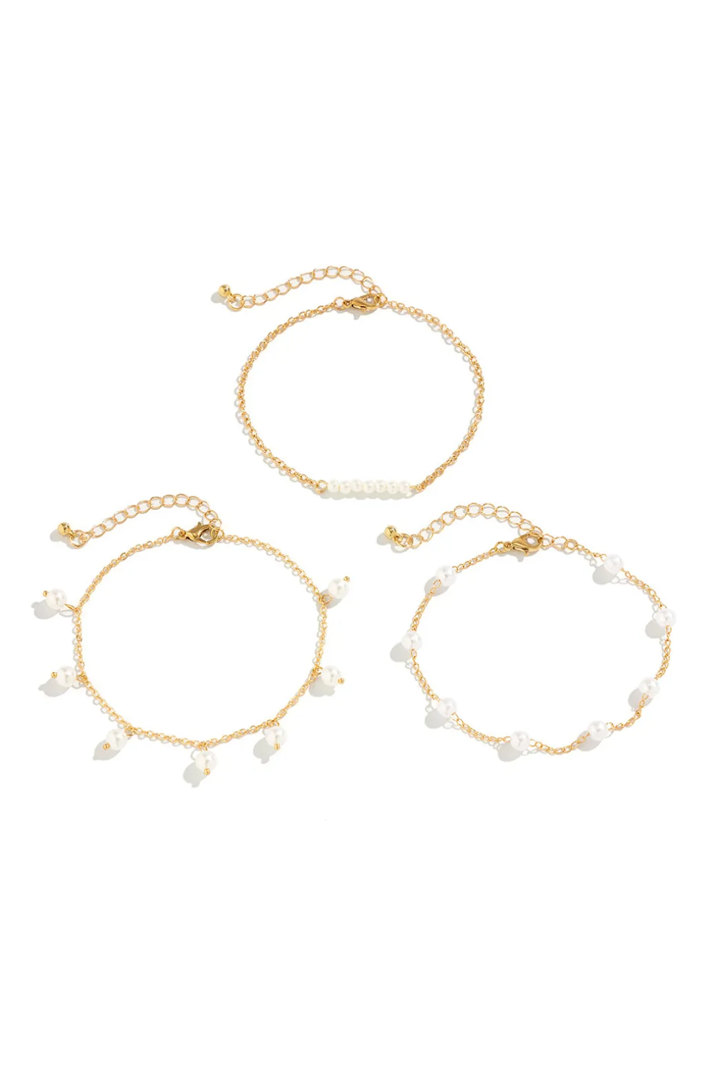 Sale Pearl Chain Anklet Accessories