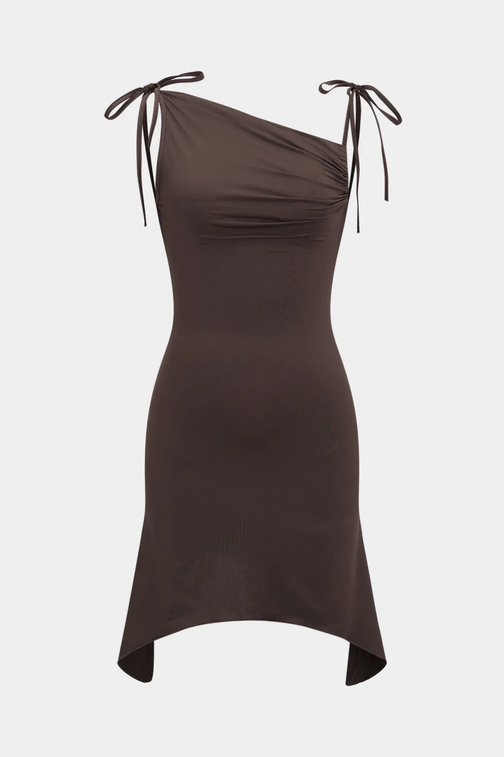 Flash Sale Sleeveless Backless Tie Up Mini Dress Mini Dresses