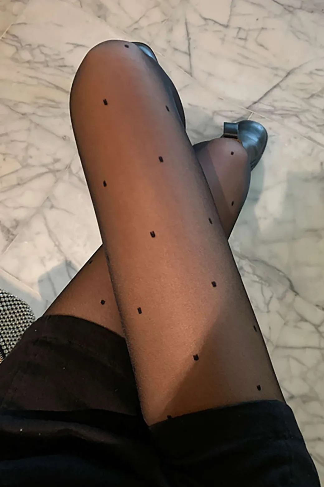 Clearance Thin Polka Dot Tights Tights | Accessories