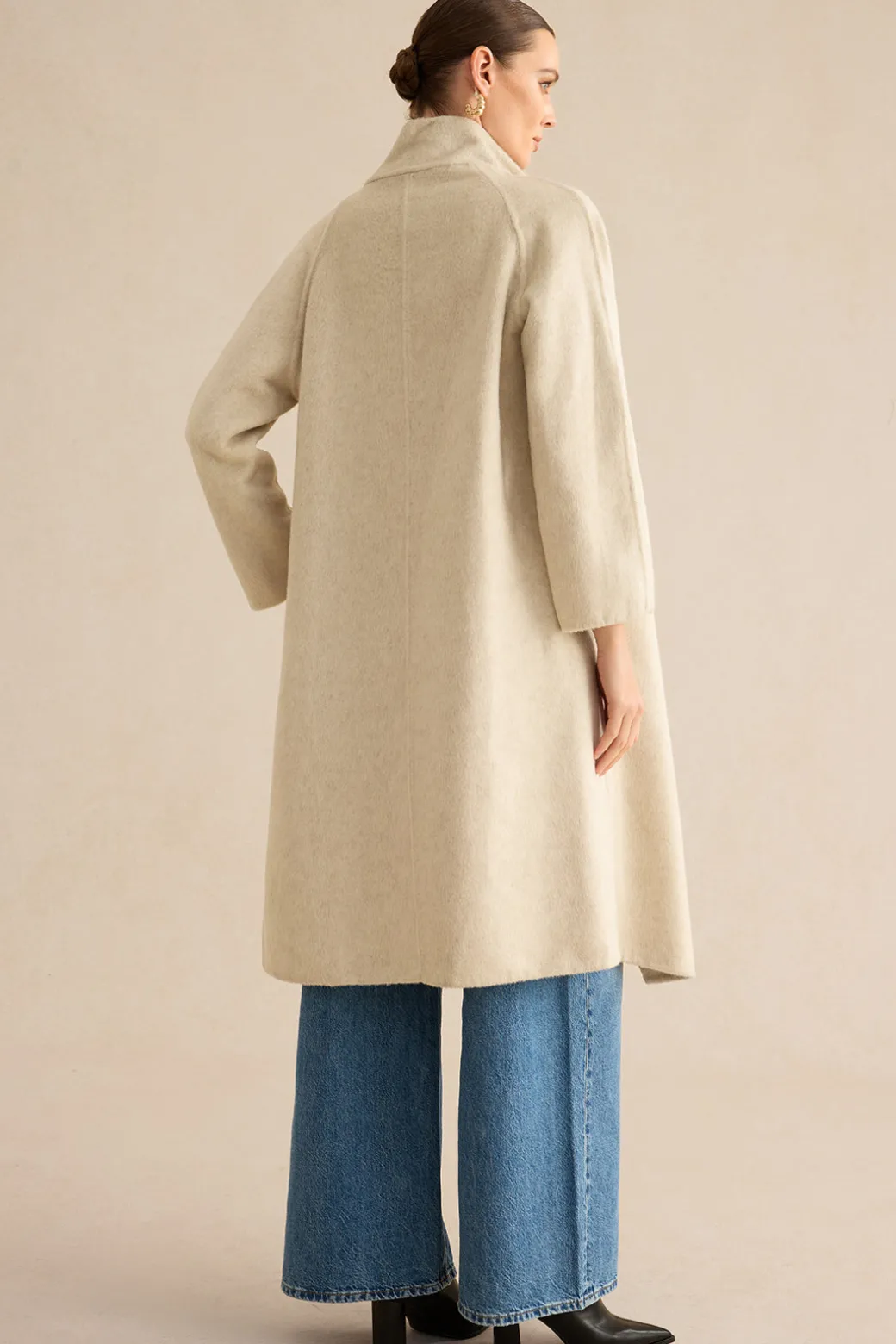 Best Sale 100% Wool Pocket Coat Outerwear | Outerwear