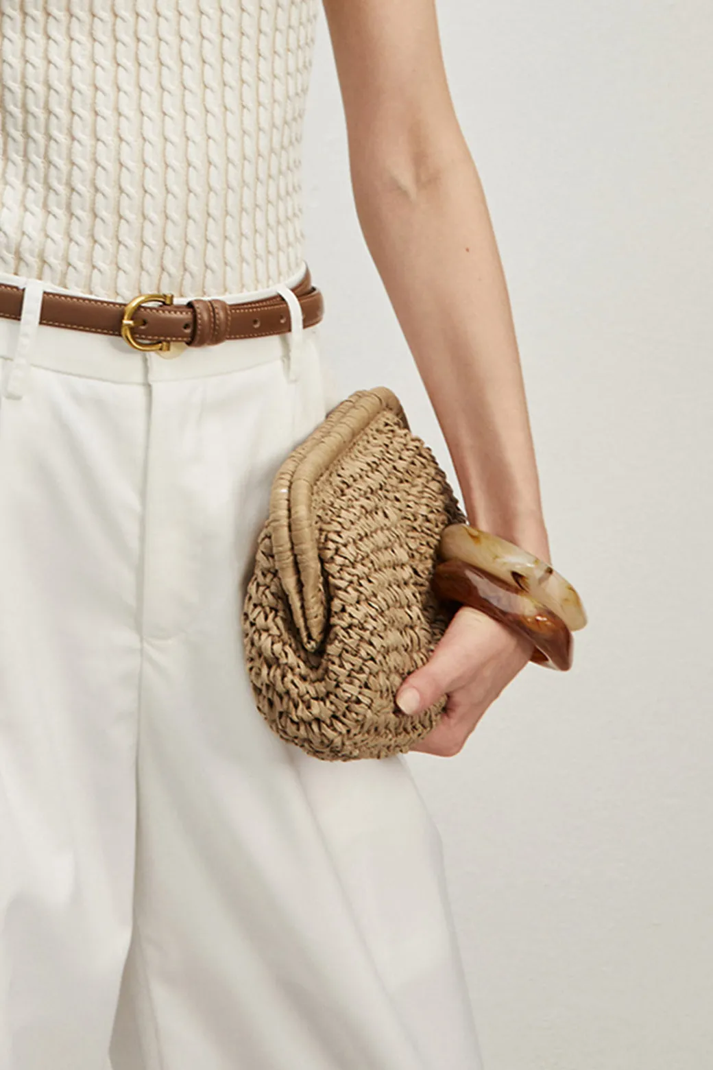 Cheap Woven Straw Cross-Body Bag Bags | Accessories